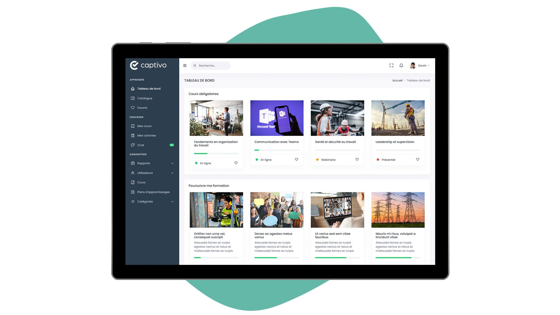 Captivo-learning-management-system